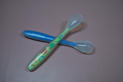 China Multi Coloured Silicone Kitchen Utensils , Silicon Spoon For Kids for sale