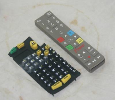 China Silicone Rubber Custom Membrane Switch Keypad For Cellphone Remote Controller for sale