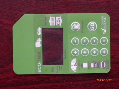 China Custom Made Membrane Switch Panel Waterproof For Air Conditioner for sale