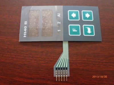 China Custom Colored PCB Membrane Switch For Medical Equipment , Flexible Circuit for sale