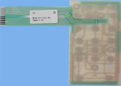 China Flexible PCB Membrane Switch 0.05mm - 1.0mm For Computer and LCD Screen for sale