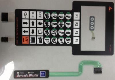 China Flexible Matrix PCB Membrane Switch For Household Appliances Heat Resisting for sale