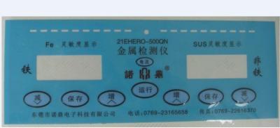 China Custom Made PC / PET Membrane Switch Panel For Automobile / 3C Electronic for sale