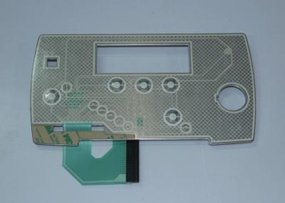 China Green Multilayer Keyboard Membrane Switch Circuit With 3m Adhesive , Custom Made FPC for sale