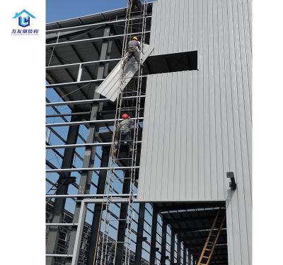 China Industrial Modern Steel Structure Factory Poultry Warehouse Manufacturing Metal House Commercial Office Building for sale