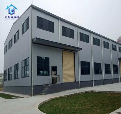 China Industrial Prefab Steel Structure Warehouse Light Metal Construction Industrial Building for sale