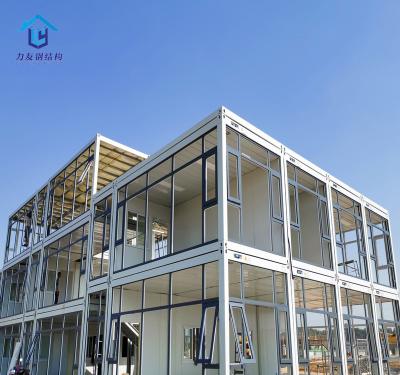 China Victorian Flat Pack Container Office Supply Prefabricated Building /Container Modern Manufacturer House for sale