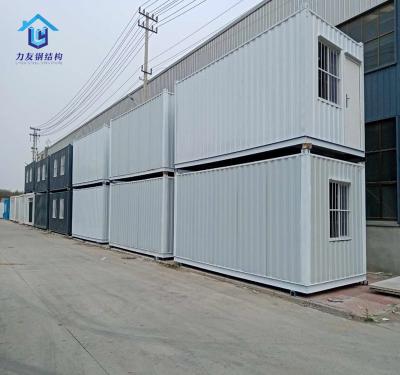 China Victorian Standard Portable Container Steel Structure House Mobile Office 20ft Expandable Folding Container House Room for sale