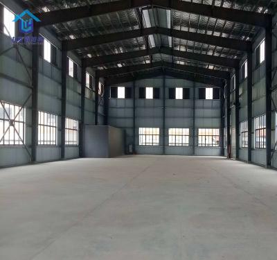 China Industrial steel frame construction storage prefab warehouse metal steel structure shed construction workshop for sale for sale