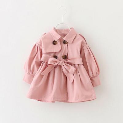 China Breathable Toddler Kids Babies Coat Anorak Button Outerwear Children Ditch Coat Jackets for sale