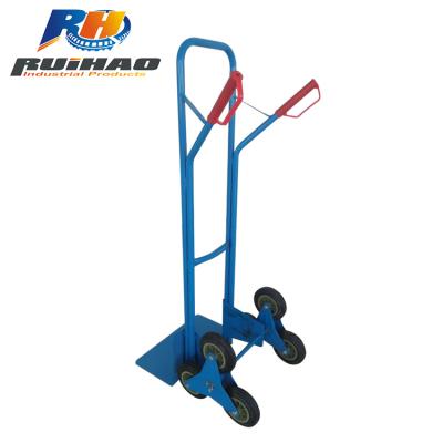 China 131x64x50cm Six Wheel Industrial Hand Truck Carts For Climbing Stairs for sale