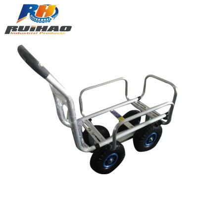 China Muti-function 4 Wheel Convertible Aluminum Hand Truck &Tool Cart for sale