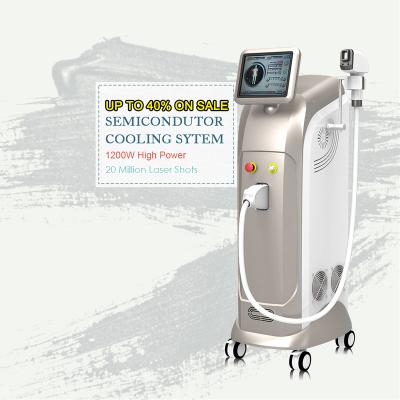 China Soprano 808 1064 1200W Alma Soprano Ice Hair Removal Machine Laser Hair Removal Diode Laser 755 for sale