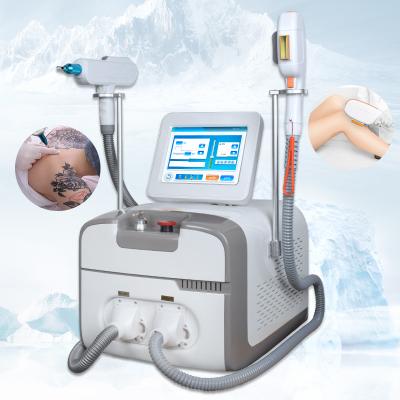 China Hair Removal Best Choice ND YAG LASER+IPL+RF+E Light 4 In 1 Equipment Beauty Machine for sale