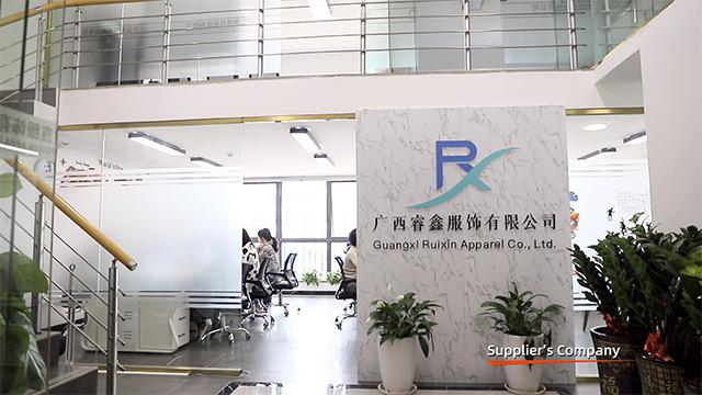 Verified China supplier - Guangxi Ruixin Apparel Co., Ltd.