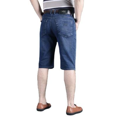 China Sustainable jeans shorts for men casual mens designer jeans shorts denim men for sale