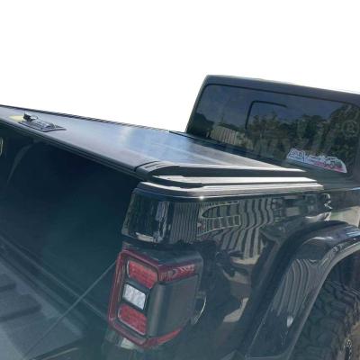 China BESTWYLL Durable Aluminum Retractable Bed Cover Roll Power Lid Manual Tonneau Cover For Jeep Gladiator (JT) 2019+ 5ft for sale