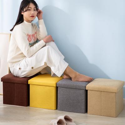 China Sustainable Multifunctional Rubik's Storage Cube Stool Glowing Cube Stool Chair for sale