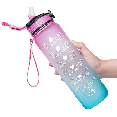 China 400ml custom sublimation personalized style sports portable water bottle viable 600ml with rubber liner for sale