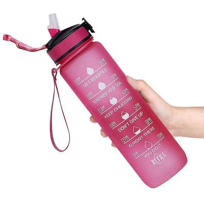 China Viable OEM Customized Food Grade Floor Price Does Not Contain 16oz BPA Free Creative Portable Plastic Bottle, Cheap And Popular for sale