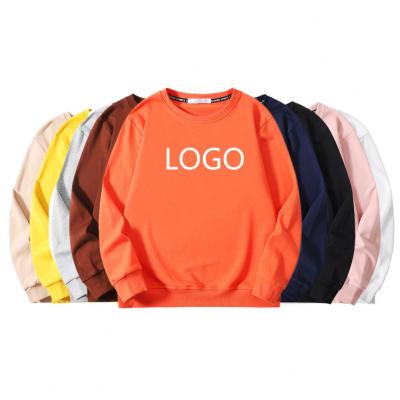 China Anti-Wrinkle Moq Low Sleeve Plain Drop Shoulder Pullover Sweatshirts Long Cotton Casual Oversized Crewneck Organic Custom Sweatshirts for sale