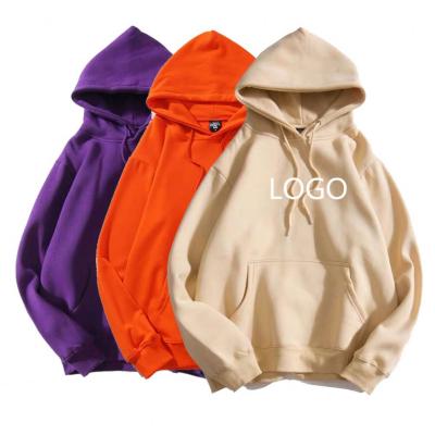 China OEM wholesale logo 14 colors plain white polyester cheap promotional men's unisex hoodie anti-shrink hoodies unisex hoodie for sale