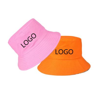 China Wholesale Embroidery Breathable Comfort Quality Cotton Bucket Hat Logo Fishing Cap Bucket Hats Custom Made For Women for sale