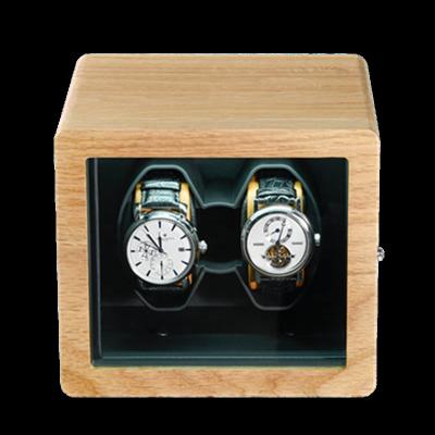 China Wooden Automatic Luxury Watch Oak Automatic Watch Winder Box For Automatic Watches for sale