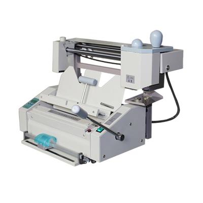 China desktop perfect binding machine binding machine hardcover small book binding machine A4 for sale