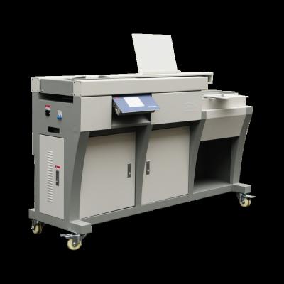 China high speed hot eva glue not pur glue perfect book binding machine for A3+ 460mm binding length for sale