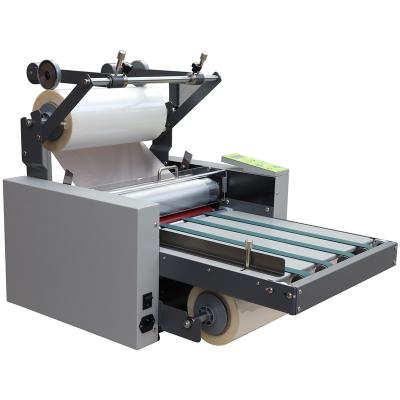 China Cold Roll Laminating Machine A3 Size 0-6m/Min 380mm Max Laminating Width for sale