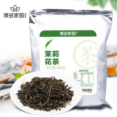 China Loose Chinese Jasmine Tea (500g Green Tea Flavored) Bubble Tea Factory Direct Sale for sale