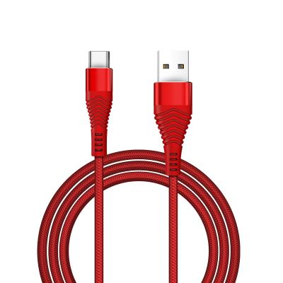 China MP3/MP4 player Auto-designed 1m reusable usb cable OEM color logo usb phone type-c cabl for sale