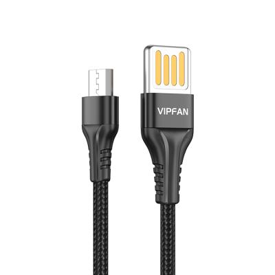 China MP3/MP4 Player CB-A2-MK Aluminum Braid OEM ODM Micro USB Charger Cable Braiding 1m for sale