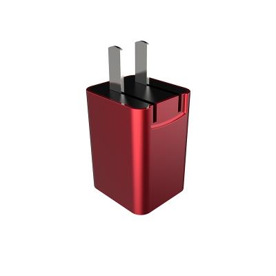 China Factory sale TC-007 custom black usb wall adapter folding red hot 2a charger produced for sale