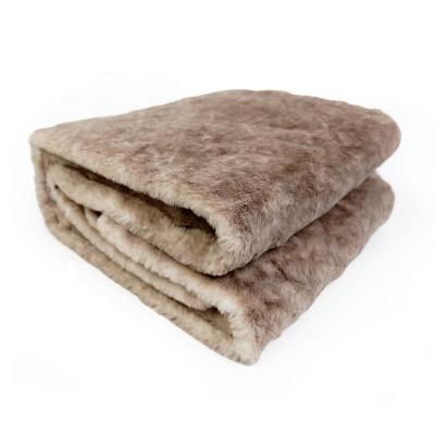 China USED ​​Fuzzy Fur Fleece Blanket Custom Long Shaggy Throw Blanket for sale