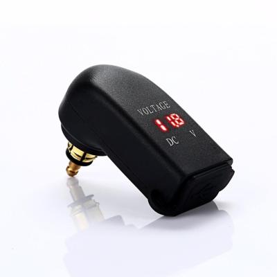 China Motorcycle MP3 GPS Dual USB Charger LED Adapter Voltmeter Voltmeter Din H Ella Charger Socket Adapter for sale