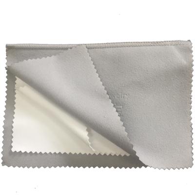 China Jewerly Silver And Gold Polishing Microfiber 4 Layers Cleaning Cloth 10*15cm When Folded for sale