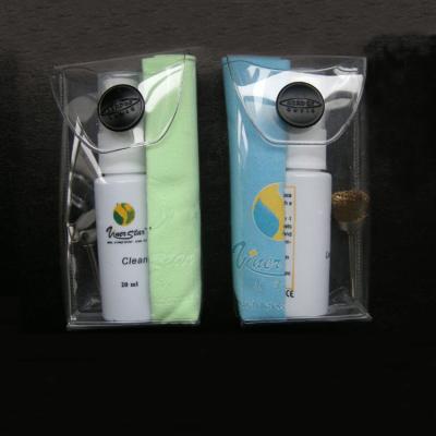 China Durable Jewelry Cleaning Set / Brush With Cloth And Solution for sale