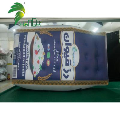 China Oxford Cloth Or PVC Promote Custom Inflatable Bag Outer Wrapping Inflatable Balloon For Shopping Mall Promotion for sale