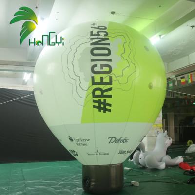 China Custom Inflatable Balloon Inflator Hot Air Balloon Warning Giant Inflatable Helium Balloon For Advertising for sale