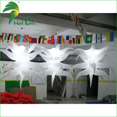 China Oxford Cloth Or PVC Led Party Stage Decoration Inflatable Hanging Star Multicolor Light Balloons for sale