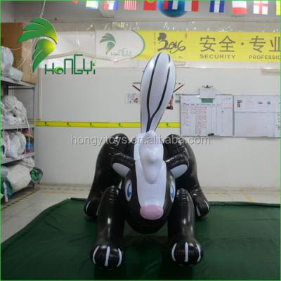 China Hongyi 2016 Advertising Stunning Cartoon Inflatable Wolf/Inflatable Animals Toys/Inflatable Black Squirrels for sale