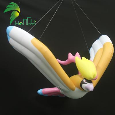 China Shows Amazing Decoration Hanging PVC Air Advertising Inflatable Bird 3D Model Balloon for sale