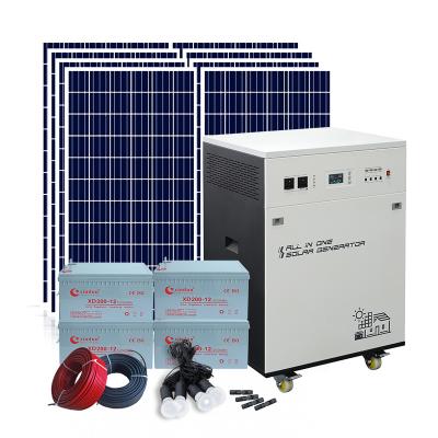 China Residential Full Set 48v Home Hybrid Home Wind Off Grid Pay As You Go Home Solar Hybrid Power Electric Systems A Home for sale