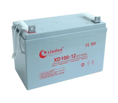 China 12v 24ah valve regulated deep lead acid battery 12v250ah, solar battery, high rate cycle battery for sale