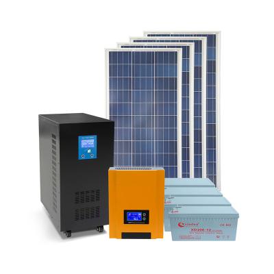 China Commercial HOT sale! ! ! Off/On Grid 10KW Solar Panel System For Residential Use/Solar Power System/Solar Home System for sale