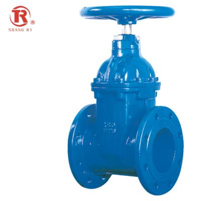 China General China Factory Ductile Non-Rising Iron DIN F4 Resilient Seated Gate Valve For Water for sale