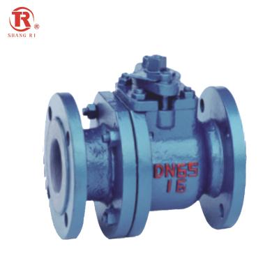 China Fluorine General Flanged Lined Ball Valve For Strong Corrosive Service for sale