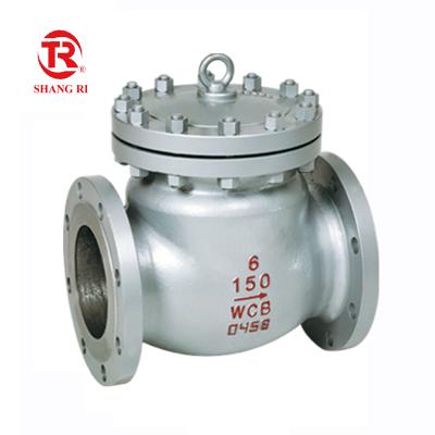 China General Factory CE API CE Hot Sale Swing Lift Flange Steel Check Valve For Water Oil Gas for sale